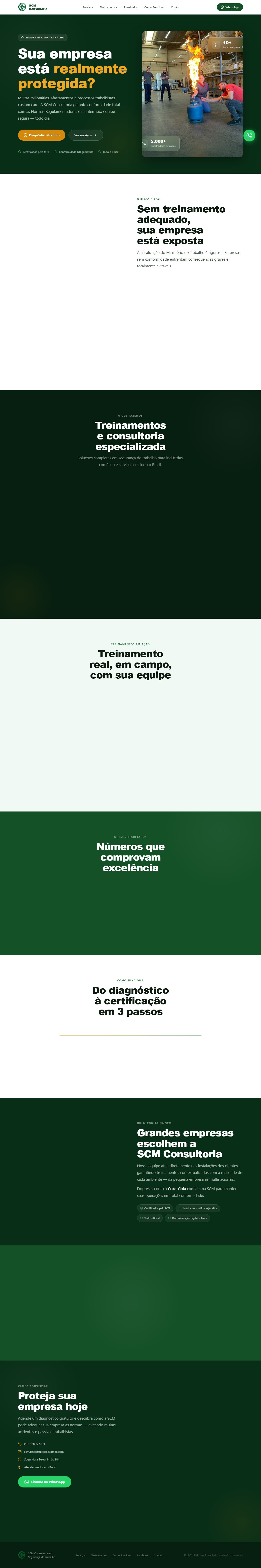 Preview do site SCM Consultoria